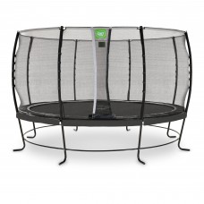 Батут Exit Lotus Classic Black 427 см з сіткою