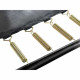 Батут Exit Elegant Black 244x427 см с сеткой Economy
