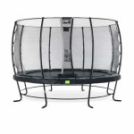 Батут Exit Elegant Black 366 см с сеткой Economy