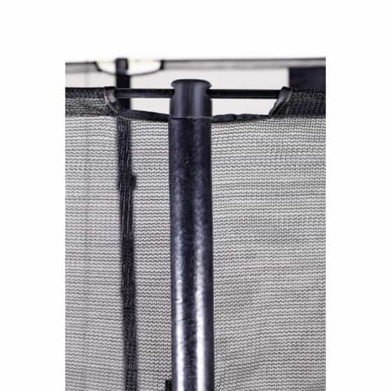 Батут Exit Elegant Black 244x427 см с сеткой Economy