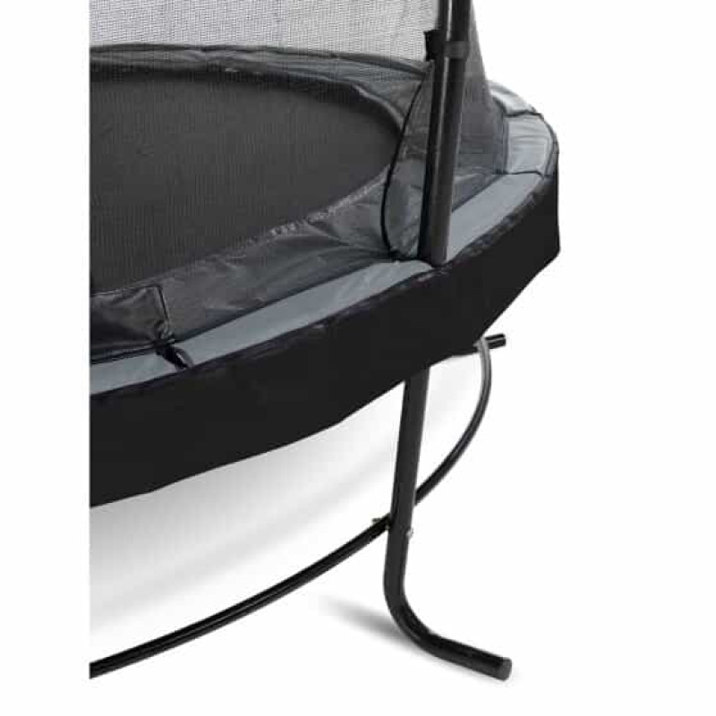 Батут Exit Elegant Black 366 см с сеткой Economy