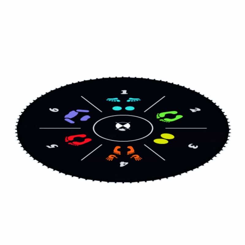 Батут Berg Champion Green Tattoo 430 см с сеткой Comfort