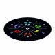 Батут Berg Champion Green Tattoo 430 см с сеткой Comfort