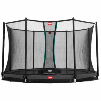 Батут Berg InGround Favorit Grey 380 см із сіткою Comfort