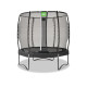 Батут Exit Allure Premium 253 см Black с сеткой