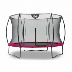 Батут Exit Silhouette Pink 305 см с сеткой