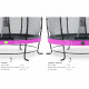 Батут Exit Elegant Premium Purple 305 см с сеткой Deluxe