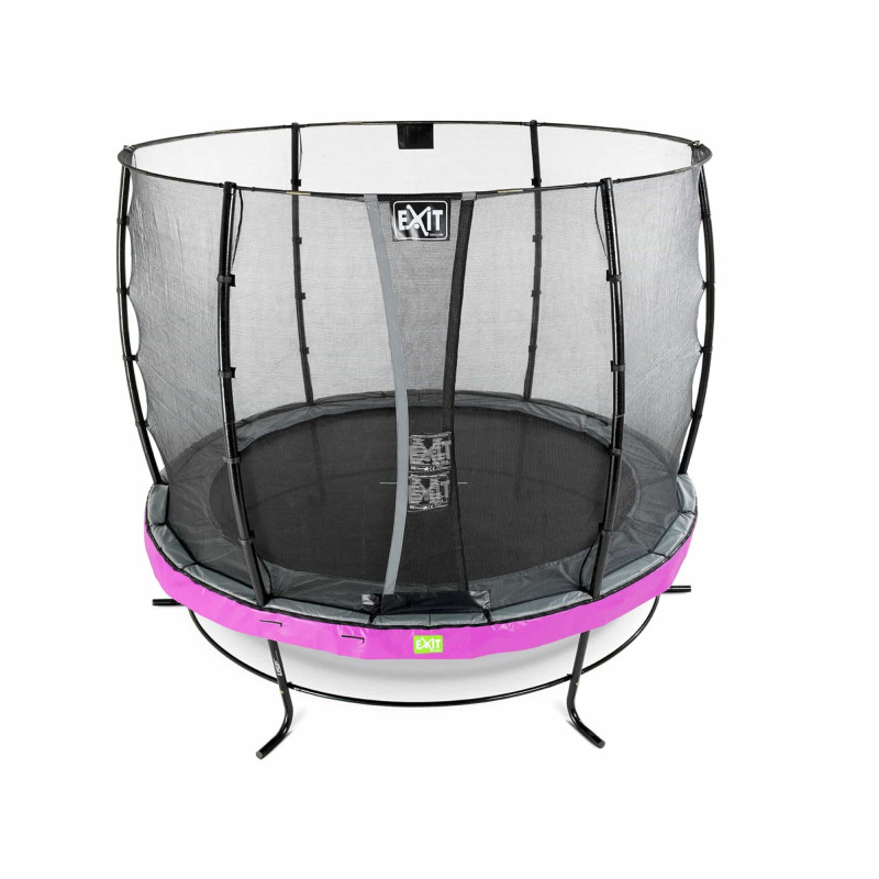 Батут Exit Elegant Purple 305 см с сеткой Economy