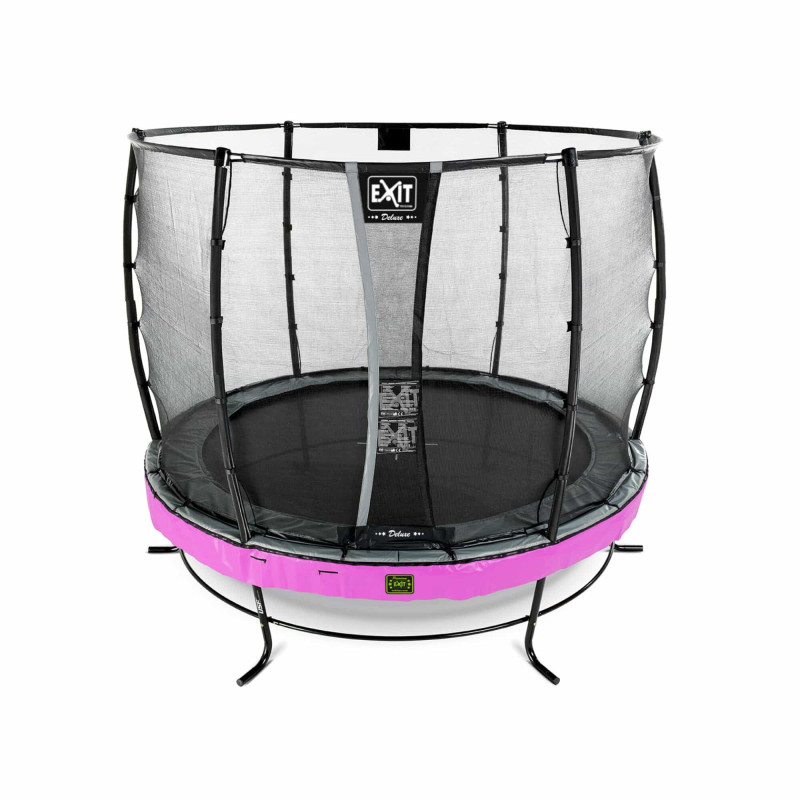 Батут Exit Elegant Premium Purple 305 см с сеткой Deluxe