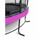 Батут Exit Elegant Premium Purple 427 см с сеткой Deluxe