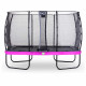 Батут Exit Elegant Purple 244x427 см с сеткой Economy