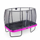 Батут Exit Elegant Premium Purple 244x427 см с сеткой Deluxe