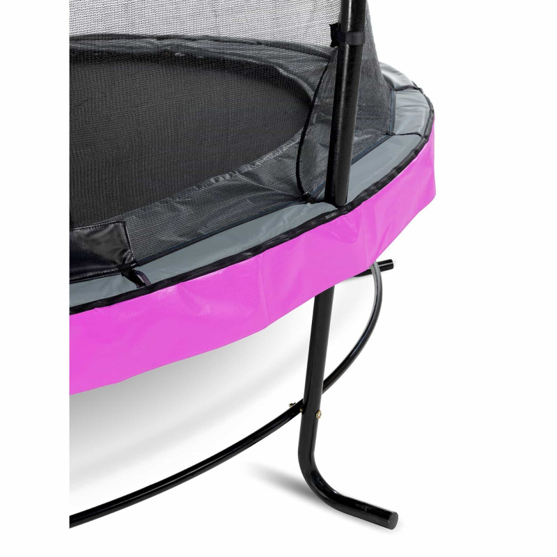 Батут Exit Elegant Purple 427 см с сеткой Economy