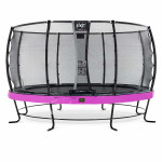 Батут Exit Elegant Premium Purple 427 см с сеткой Deluxe