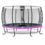 Батут Exit Elegant Purple 427 см с сеткой Economy