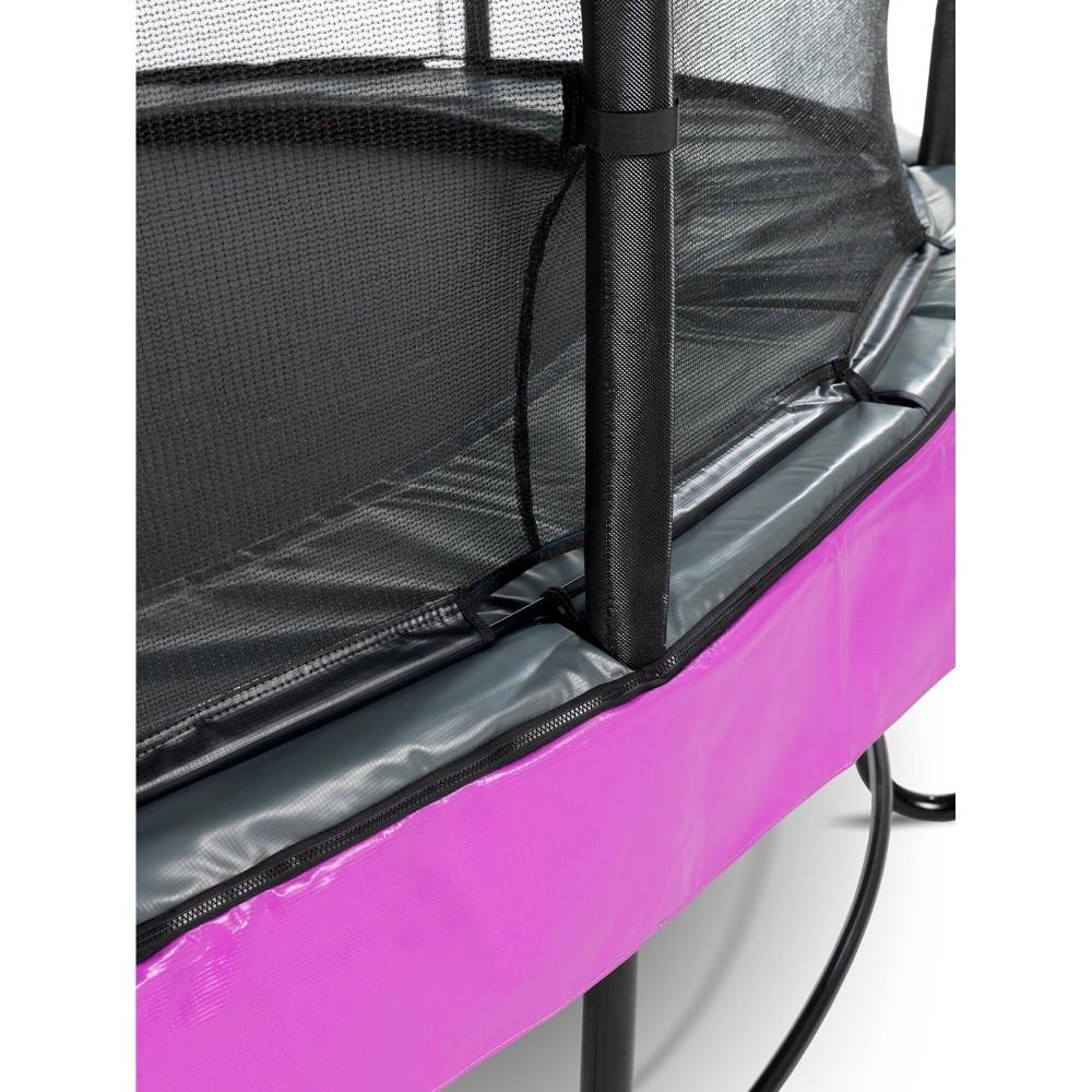 Батут Exit Elegant Premium Purple 305 см з сіткою Deluxe
