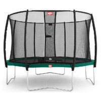 Батут Berg Favorit Green 430 см з сіткою Deluxe