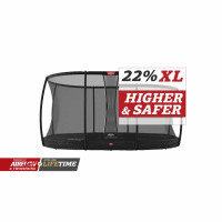 Батут Berg InGround Grand Champion Black 520x345 см із сіткою Deluxe XL