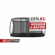 Батут Berg InGround Grand Champion Black 520x345 см с сеткой Deluxe XL