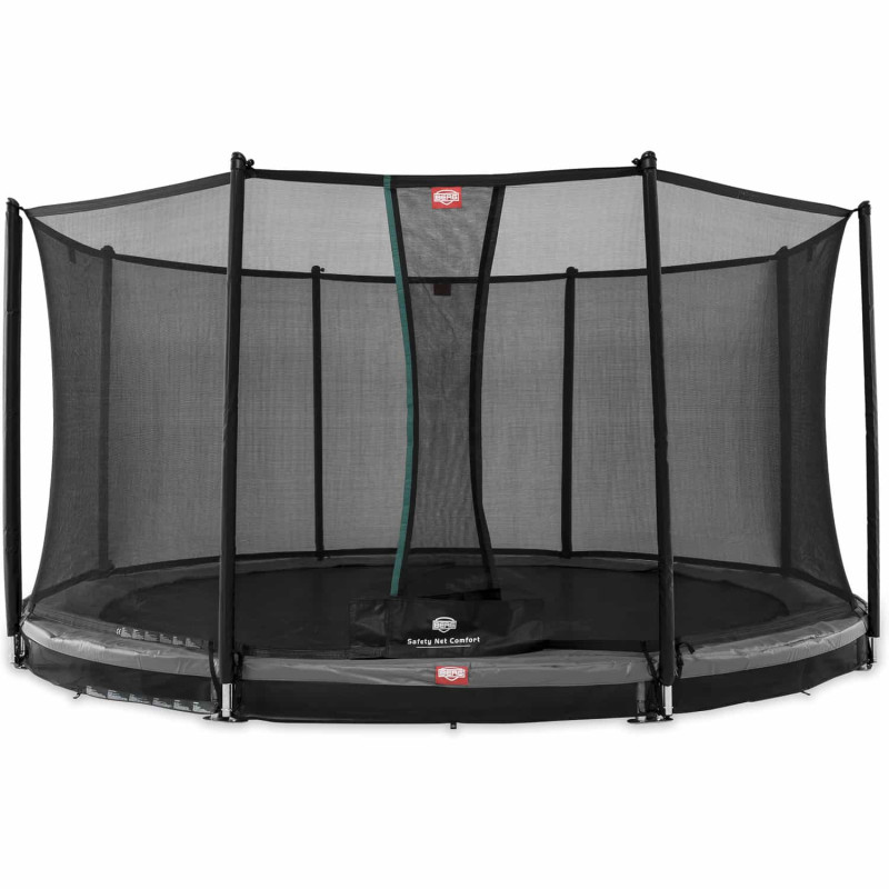 Батут Berg InGround Favorit Grey 430 см с сеткой Comfort