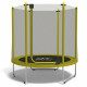 Батут с сеткой FitToSky 152 см Yellow