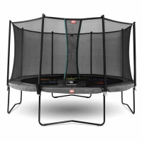 Батут Berg Champion Grey Levels 430 см с сеткой Comfort