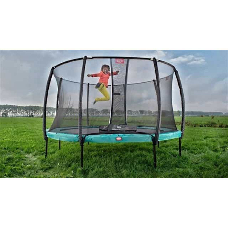 Батут Berg Champion Green 430 см с сеткой Deluxe XL