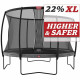 Батут Berg Champion Grey 430 см с сеткой Deluxe XL