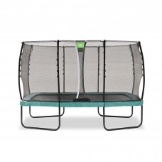 Батут Exit Allure Classic 214x366 см Green с сеткой