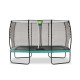 Батут Exit Allure Classic 214x366 см Green с сеткой