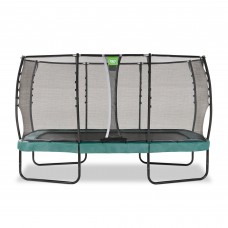 Батут Exit Allure Premium 244x427 см Green с сеткой