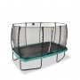 Батут Exit Allure Classic 214x366 см Green с сеткой