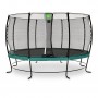 Батут Exit Lotus Classic Green 427 см з сіткою