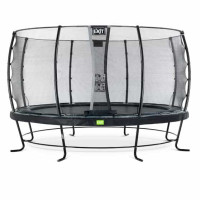 Батут Exit Elegant Black 427 см з сіткою Economy