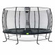 Батут Exit Elegant Black 427 см с сеткой Economy
