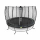 Батут Exit Elegant Black 427 см с сеткой Economy