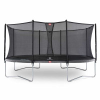 Батут Berg Grand Favorit Grey 520x345 см із сіткою Comfort