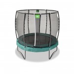 Батут Exit Allure Premium 253 см Green с сеткой