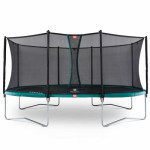 Батут Berg Grand Favorit Green 520x345 см с сеткой Comfort