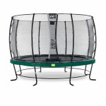 Батут Exit Elegant Green 366 см с сеткой Economy