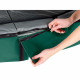 Батут Exit Elegant Premium Green 214x366 см с сеткой Deluxe