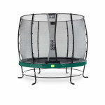 Батут Exit Elegant Green 253 см с сеткой Economy