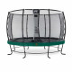 Батут Exit Elegant Premium Green 366 см с сеткой Deluxe