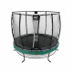 Батут Exit Elegant Premium Green 253 см с сеткой Deluxe