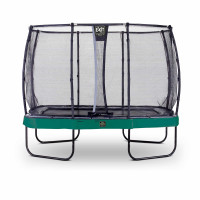 Батут Exit Elegant Premium Green 214x366 см с сеткой Deluxe