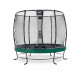 Батут Exit Elegant Premium Green 253 см с сеткой Deluxe