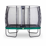 Батут Exit Elegant Green 214x366 см с сеткой Economy