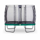 Батут Exit Elegant Green 214x366 см с сеткой Economy