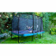 Батут Exit Elegant Premium Green 214x366 см с сеткой Deluxe
