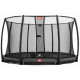 Батут Berg InGround Champion Grey 330 см с сеткой Deluxe